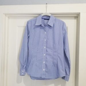 Apt. 9 pinstriped button-up